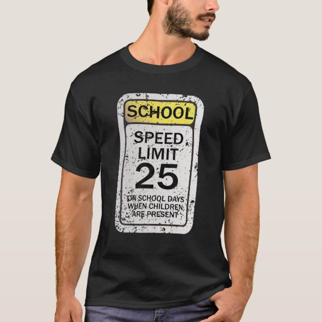 Road Signs Funny Traffic Signs Halloween Costume T-Shirt (Front)