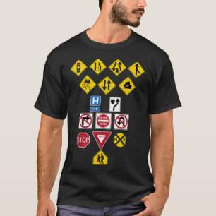 Road Signs, Kids Gift T-Shirt