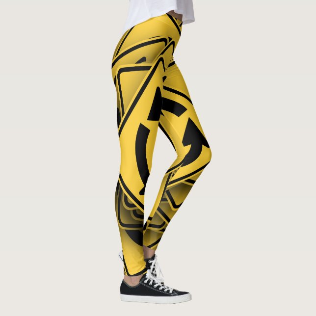 ROAD SIGNS ROTARY LEGGINGS (Right)