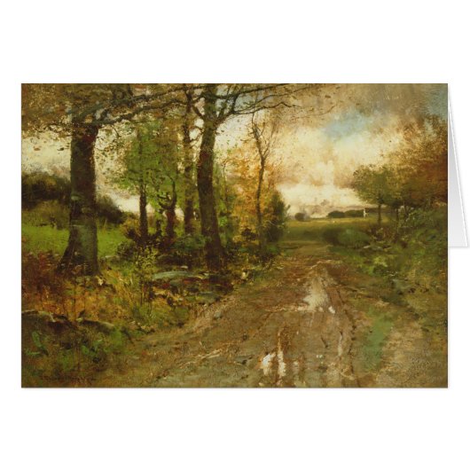 Road Through the Woods Cards (Front Horizontal)