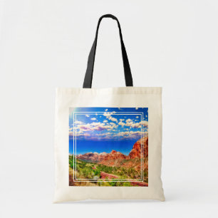 Road Through Zion National Park Tote Bag