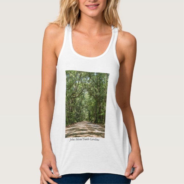 Road To Angel Oak Tank Top (Front)