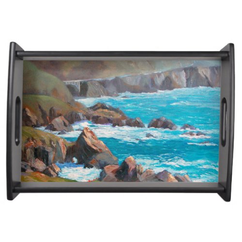 Road To Big Sur Serving Tray