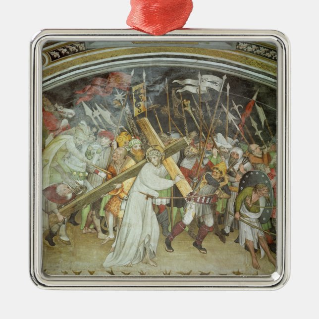 Road to Calvary Metal Ornament (Front)