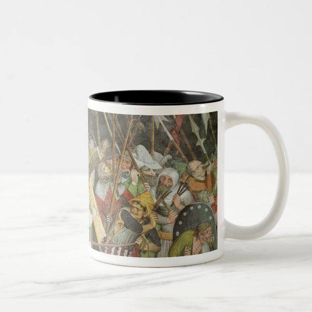 Road to Calvary Two-Tone Coffee Mug (Right)