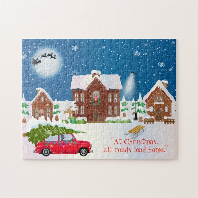 Road To Christmas_GC - Jigsaw Puzzle (Horizontal)