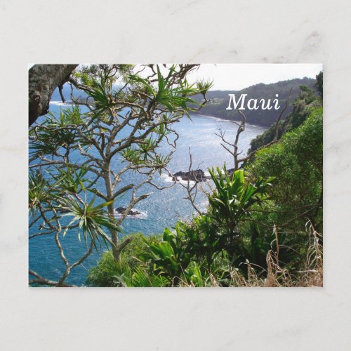 Road to Hana Maui Hawaii Postcard