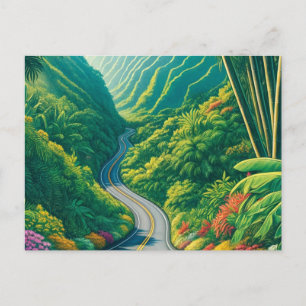 Road to Hana Maui Hawaii Postcard