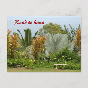 Road to hana postcard