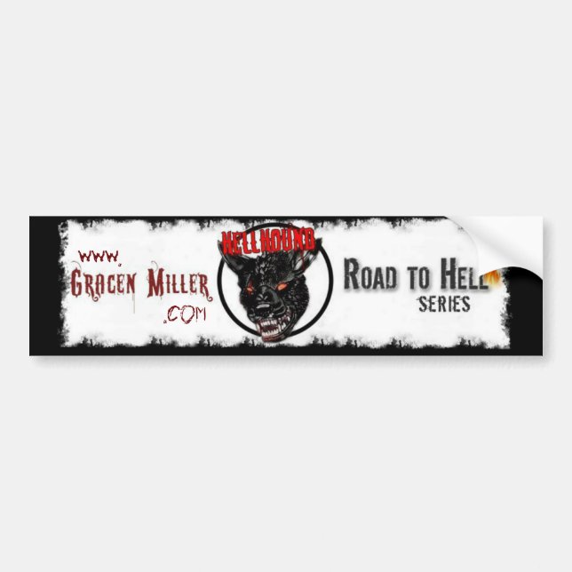 Road to Hell Bumper Sticker (Front)