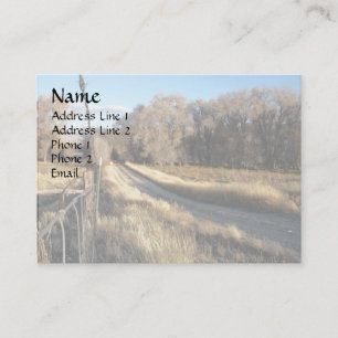 Road To Middle Kingdom Business Card