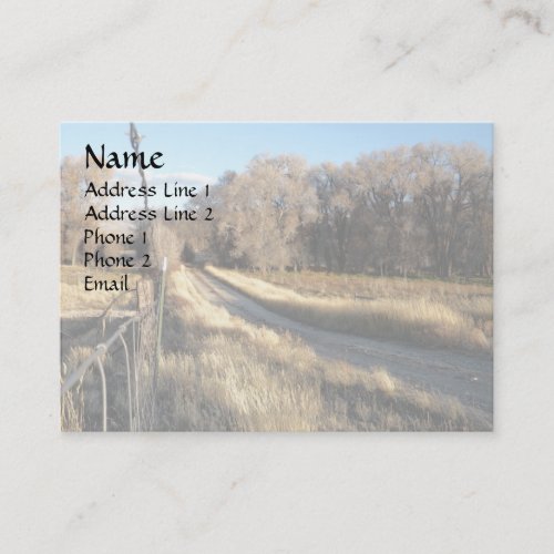 Road To Middle Kingdom Business Cards