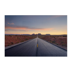 Road to Monument Valley Tribal Park Acrylic Print