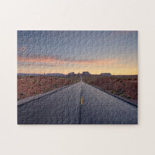 Road to Monument Valley Tribal Park Jigsaw Puzzle