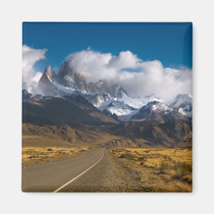 Road To Mount Fitzroy, Patagonia Magnet