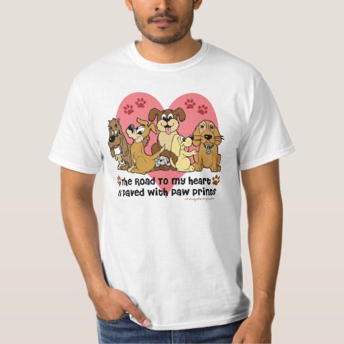 Road To My Heart Dog T_Shirt