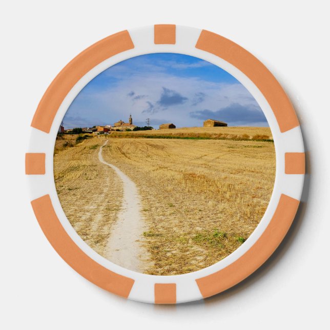 Road to Sansol Poker Chips (Front)