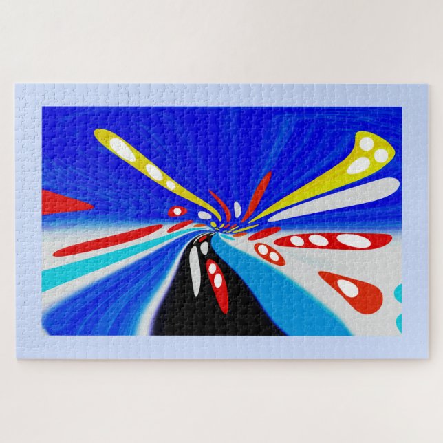 Road to the future jigsaw puzzle (Horizontal)