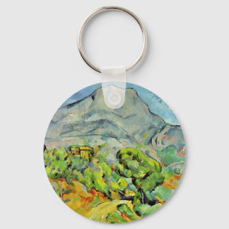 Road To The Montagne Sainte-Victoire Keychain