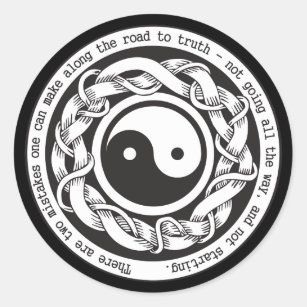 Circle Yin Yang logos vtg 1970s 1980s T&C Town and Country surf street sticker 