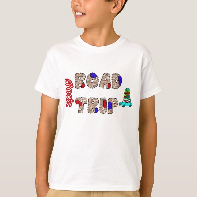 Road Trip 2009 Kids T-Shirt (Front)