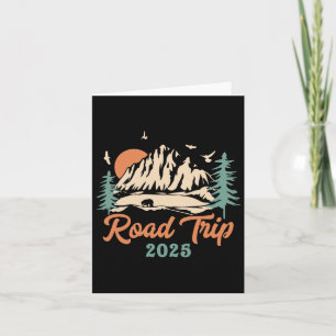 Road Trip 2025 Vacation Girls Trip Adventure Gift  Card