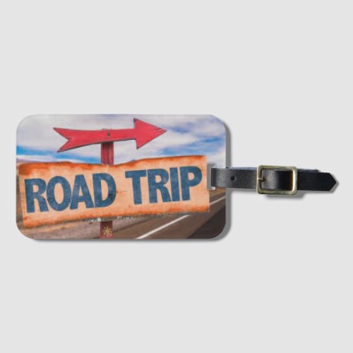 Road Trip Acrylic Luggage Tag