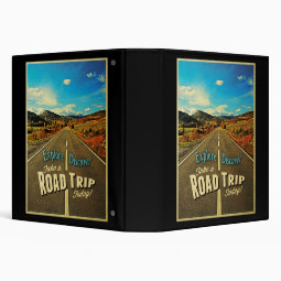 Road Trip Binder | Zazzle