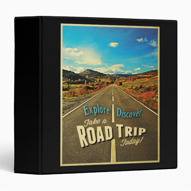 Road Trip Binder | Zazzle