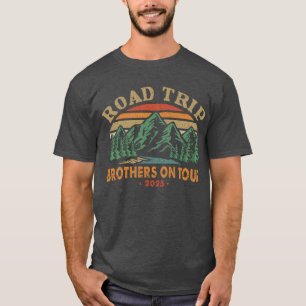 Road Trip Brothers On Tour 2025 T-Shirt