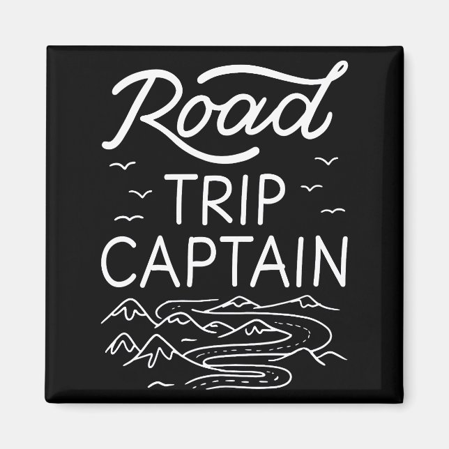 Road Trip Captain I Magnet (Front)