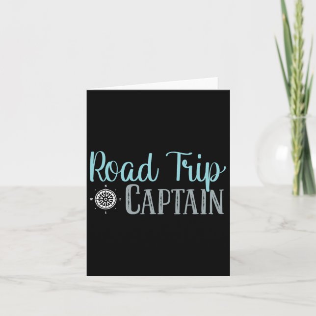 Road Trip Captain Road Trip 2  Card (Front)