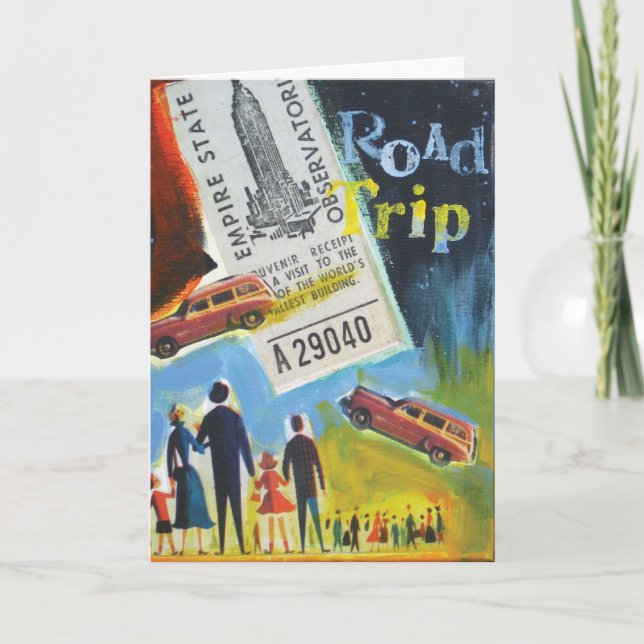road trip card (Front)