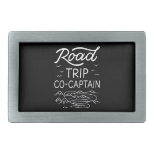 Road Trip Co-Captain I Belt Buckle