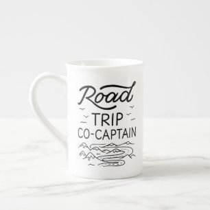 Road Trip Co-Captain I Bone China Mug