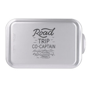 Road Trip Co-Captain I - RV Navigator Camping Love Cake Pan