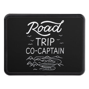 Road Trip Co-Captain I - RV Navigator Camping Love Hitch Cover