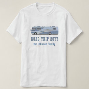 Road trip family vacation name RV motorhome camper T-Shirt