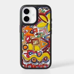 Road Trip-Hand Painted Abstract Art iPhone 17 Case