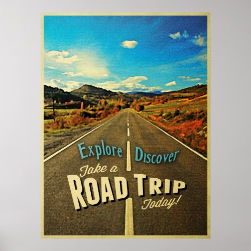 Road Trip Poster