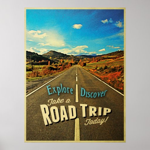 Road Trip Poster | Zazzle