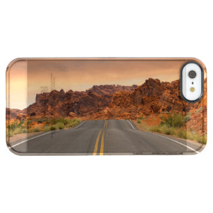 Road trip sunset clear iPhone SE/5/5s case