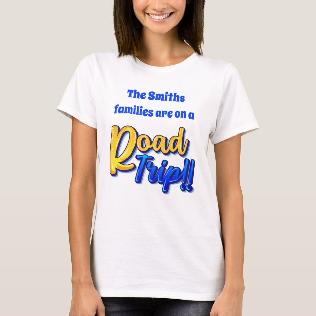 Road Trip T-Shirt (Front)