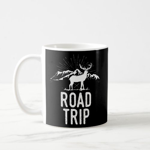 Road Trip Travel And Adventure Hiking Camping  Coffee Mug