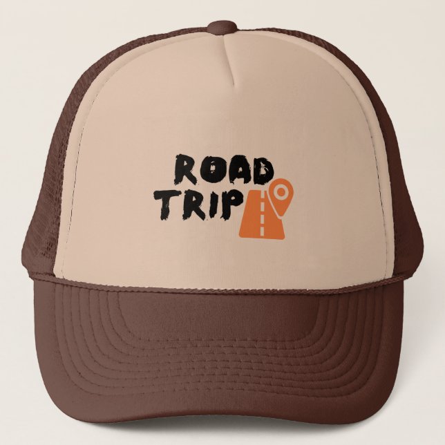 Road Trip Trucker Hat (Front)