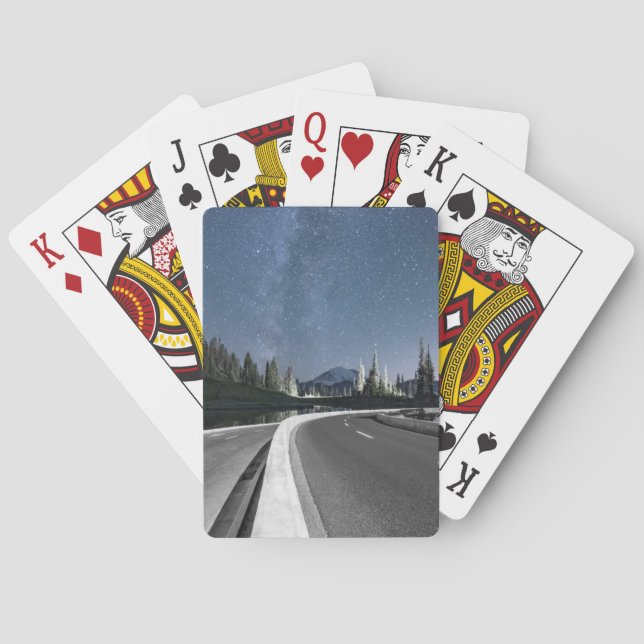 Road Trip under the Milkyway Poker Cards (Back)
