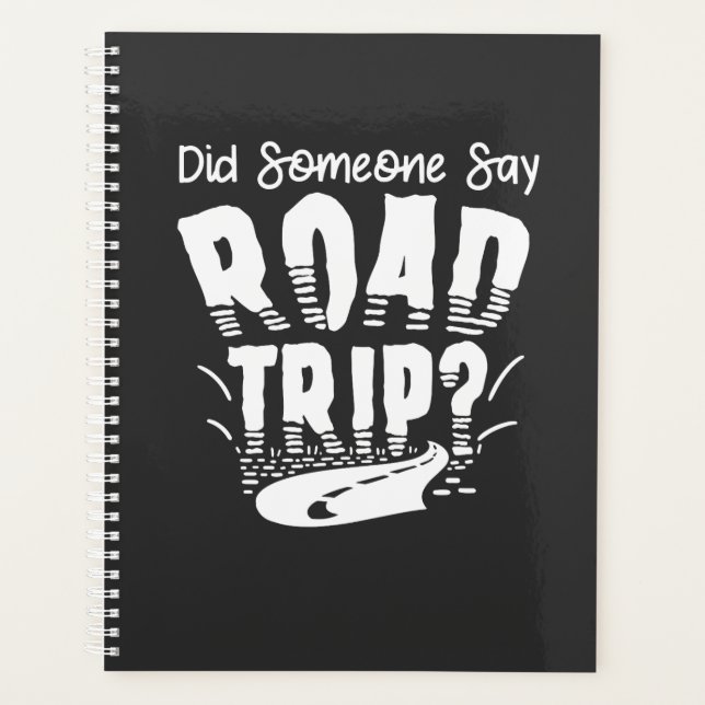 Road Trip Vacation Gift Planner (Front)