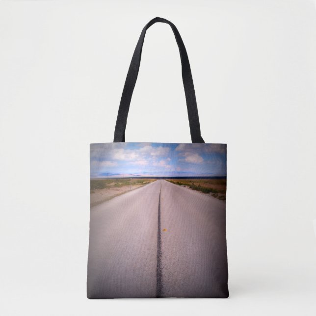 Road Trip Vacation Photo Tote Bag (Front)