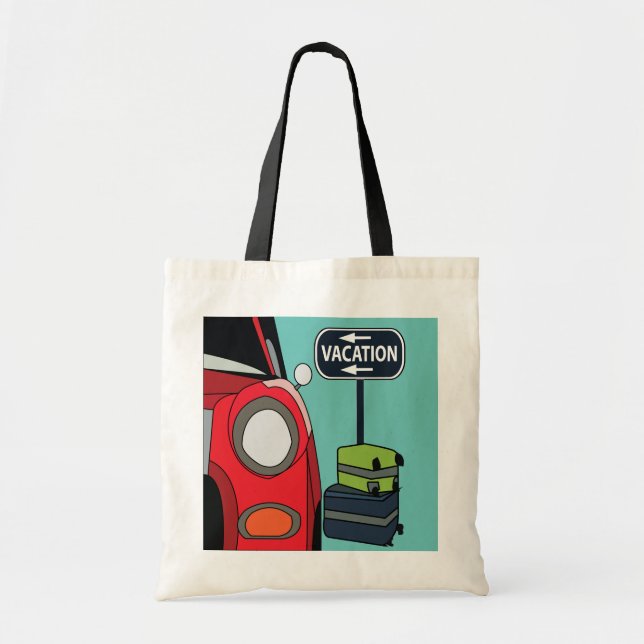 Road Trip Vacation  Tote Bag (Front)