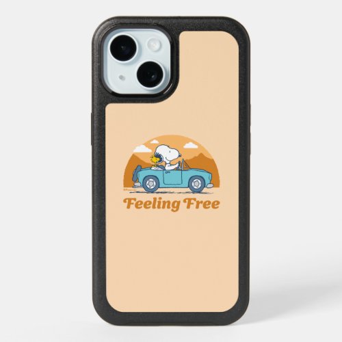 Road Trippin  Peanuts Feeling Free iPhone 15 Case